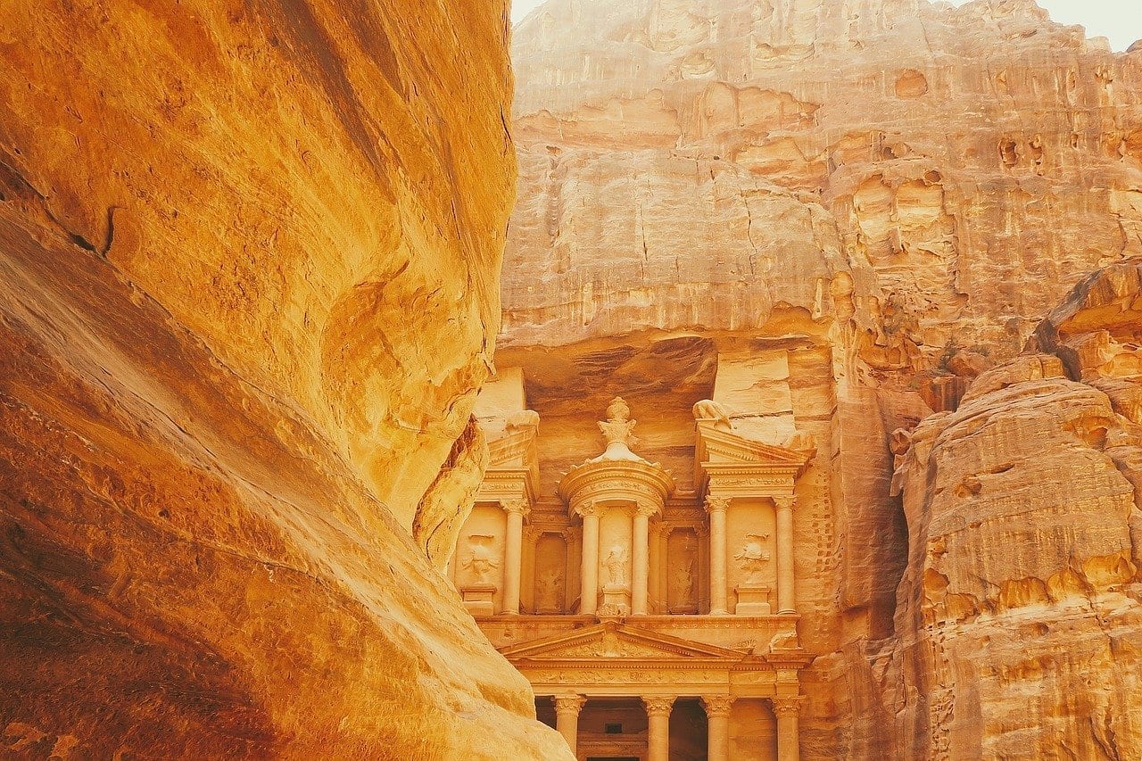 Arqueológico Ciudad Petra Jordania
