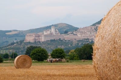 Asís Paisaje Umbría Italia