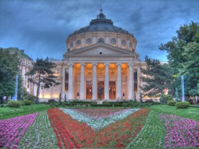 Ateneul Român (El Ateneo Rumano) Bucarest Rumania