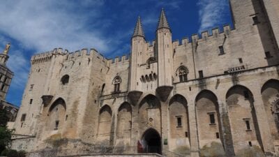 Avignon Palais Des Papes De La Ciudad Francia