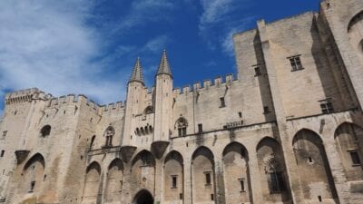 Avignon Palais Des Papes La Construcción De Francia