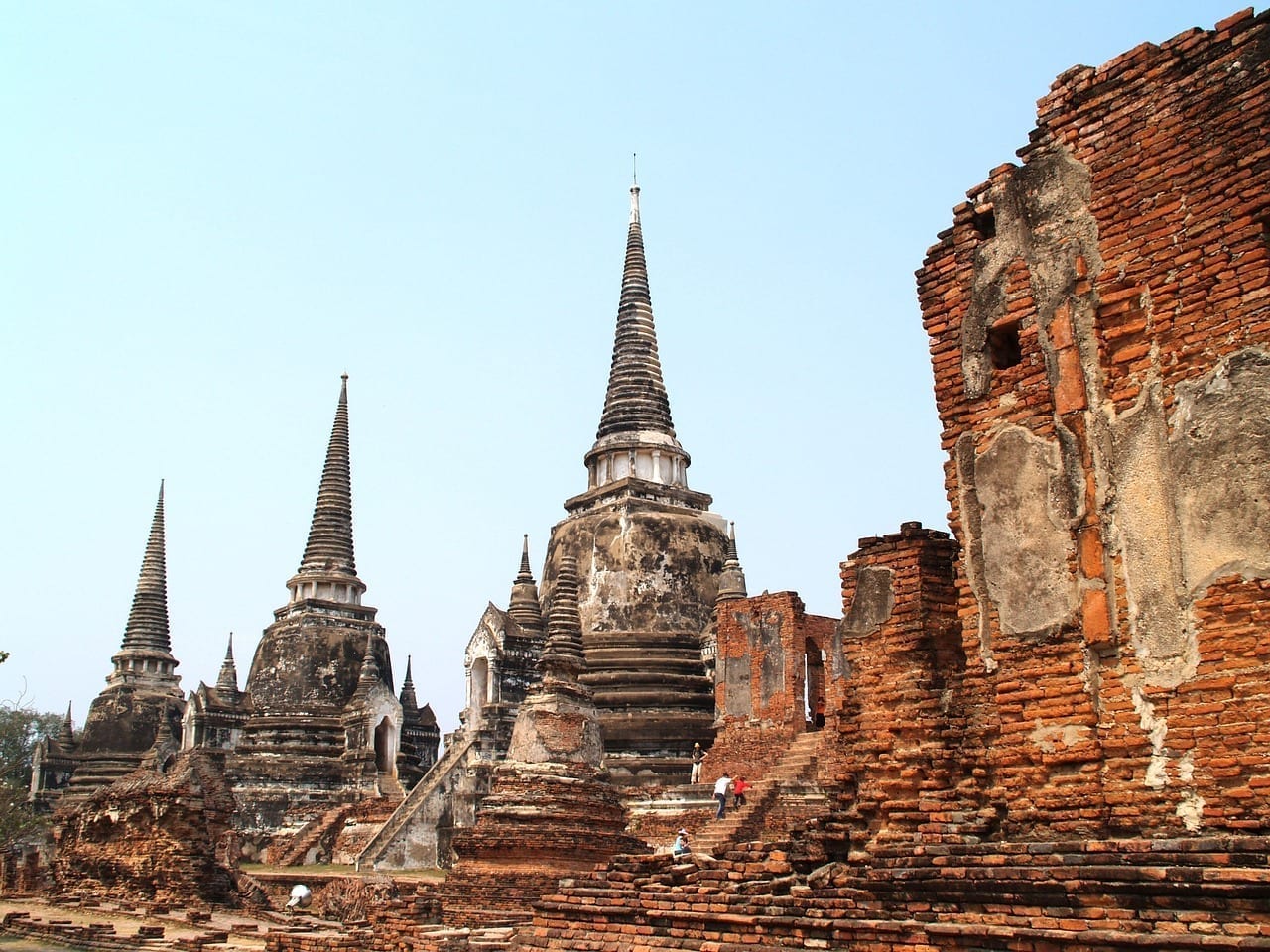 Ayutthaya Tailandia Origen étnico Tailandia