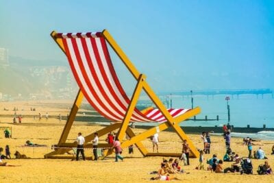 Bournemouth Océano Verano Reino Unido