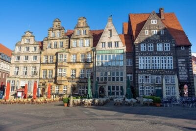 Bremen Mercado Centro Historico Alemania