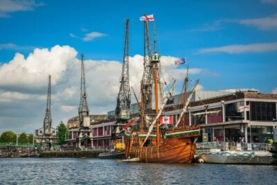 Bristol Puerto Barco Reino Unido