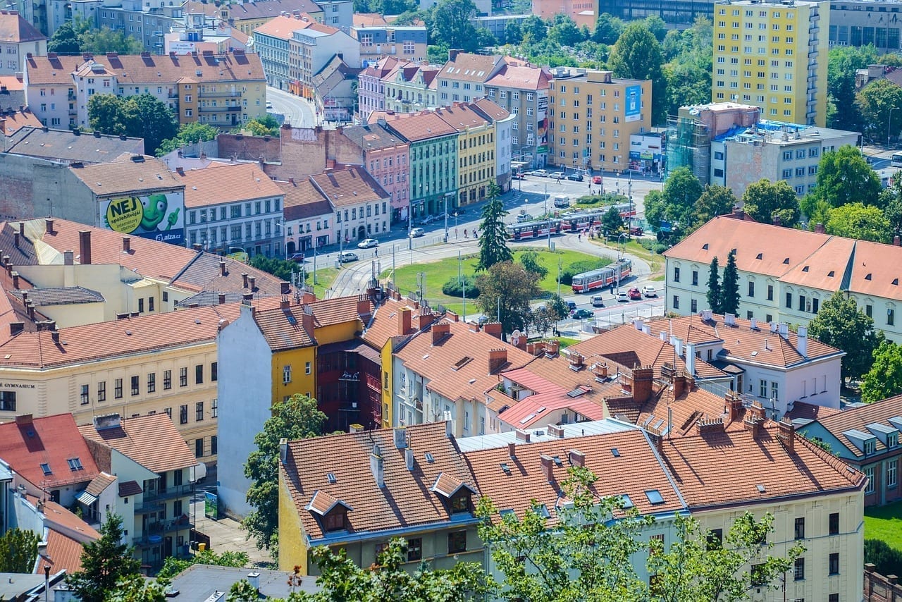 Brno Ciudad Centro De La Ciudad República Checa