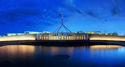 Casa del Parlamento en Canberra Canberra Australia