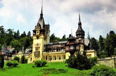 Castillo Rumania Sinaia Rumania