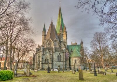 Catedral De Nidaros Trondheim Noruega Noruega