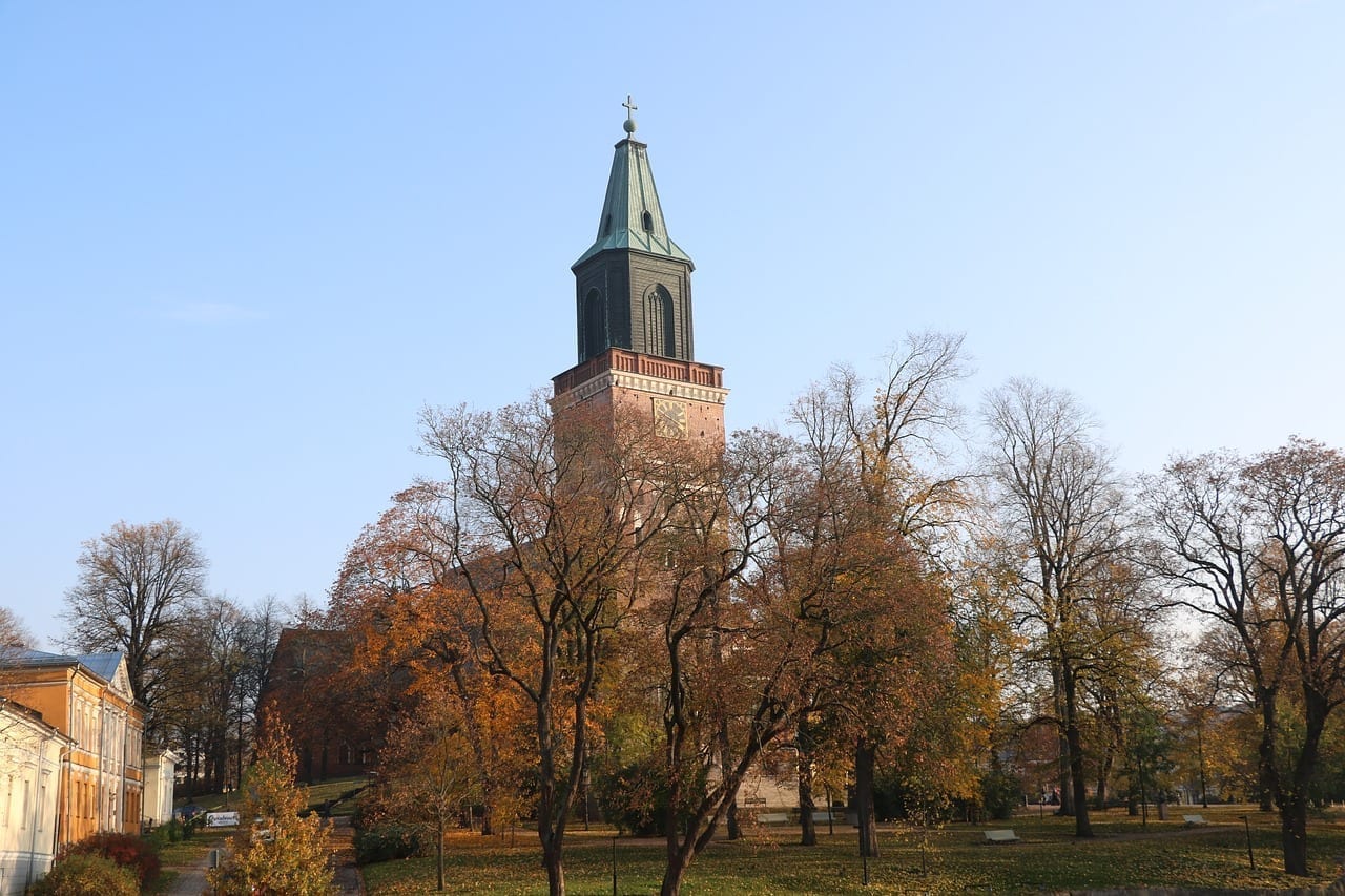Catedral Turku Finlandés Finlandia