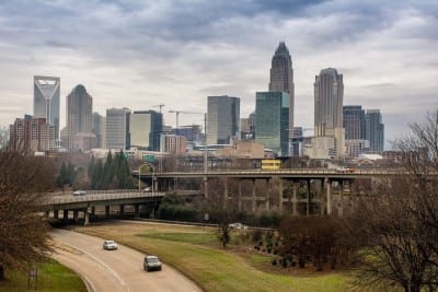 Charlotte Escapo Del Cielo Ciudad Estados Unidos