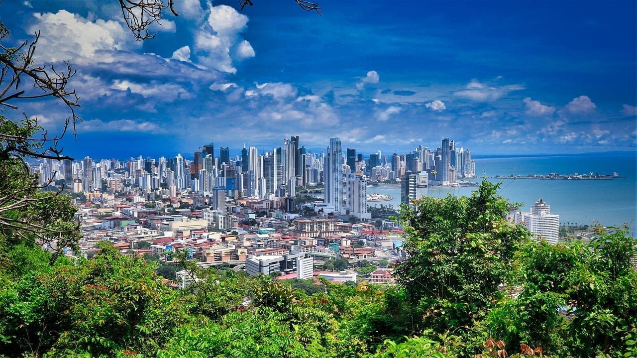 Ciudad De Panamá Horizonte Costa Panamá