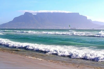 Ciudad Del Cabo Monte Mesa Mar República de Sudáfrica