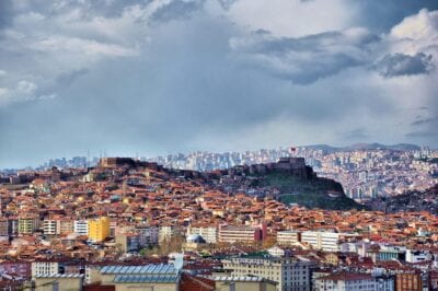 Ciudad Paisaje Urbano Ankara Turquía