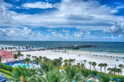 Clearwater Beach Florida Costa Del Golfo Estados Unidos