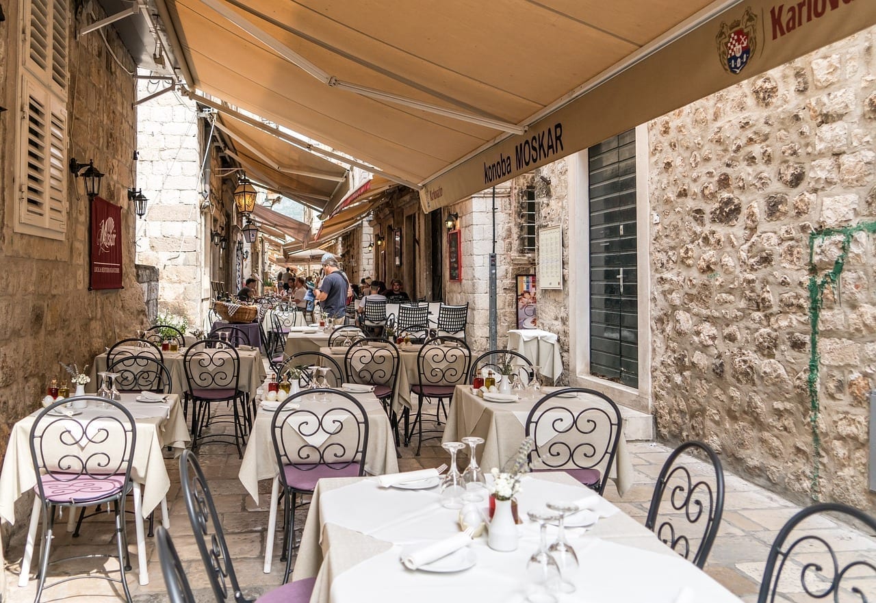 Croacia Dubrovnik Restaurante Croacia