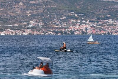 Croacia Trogir La Isla De Ciovo Croacia