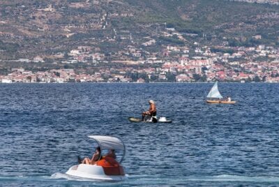 Croacia Trogir La Isla De Ciovo Croacia