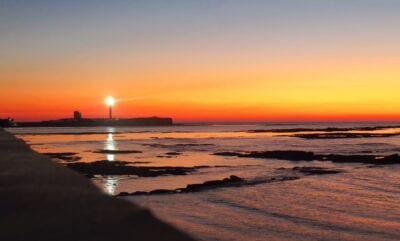 Cádiz Puesta De Sol Playa España