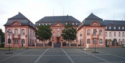 Deutschhaus, hoy la Casa del Parlamento de Renania-Palatinado Maguncia Alemania