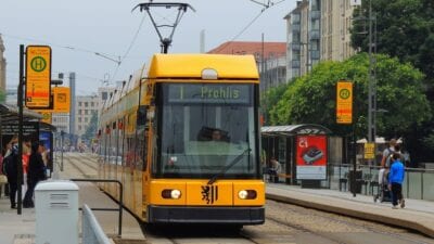 Dresden Tranvía Alemania Alemania