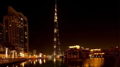 Dubai Burj Khalifa Rascacielos Emiratos Árabes Unidos