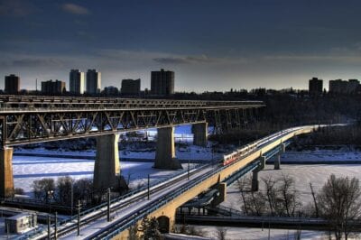 Edmonton Canadá Puente Canadá