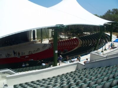 El Anfiteatro es uno de los lugares más rentables de su tamaño en el país. St. Augustine FL Estados Unidos