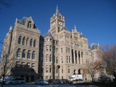 El edificio del condado de la ciudad Salt Lake City Estados Unidos