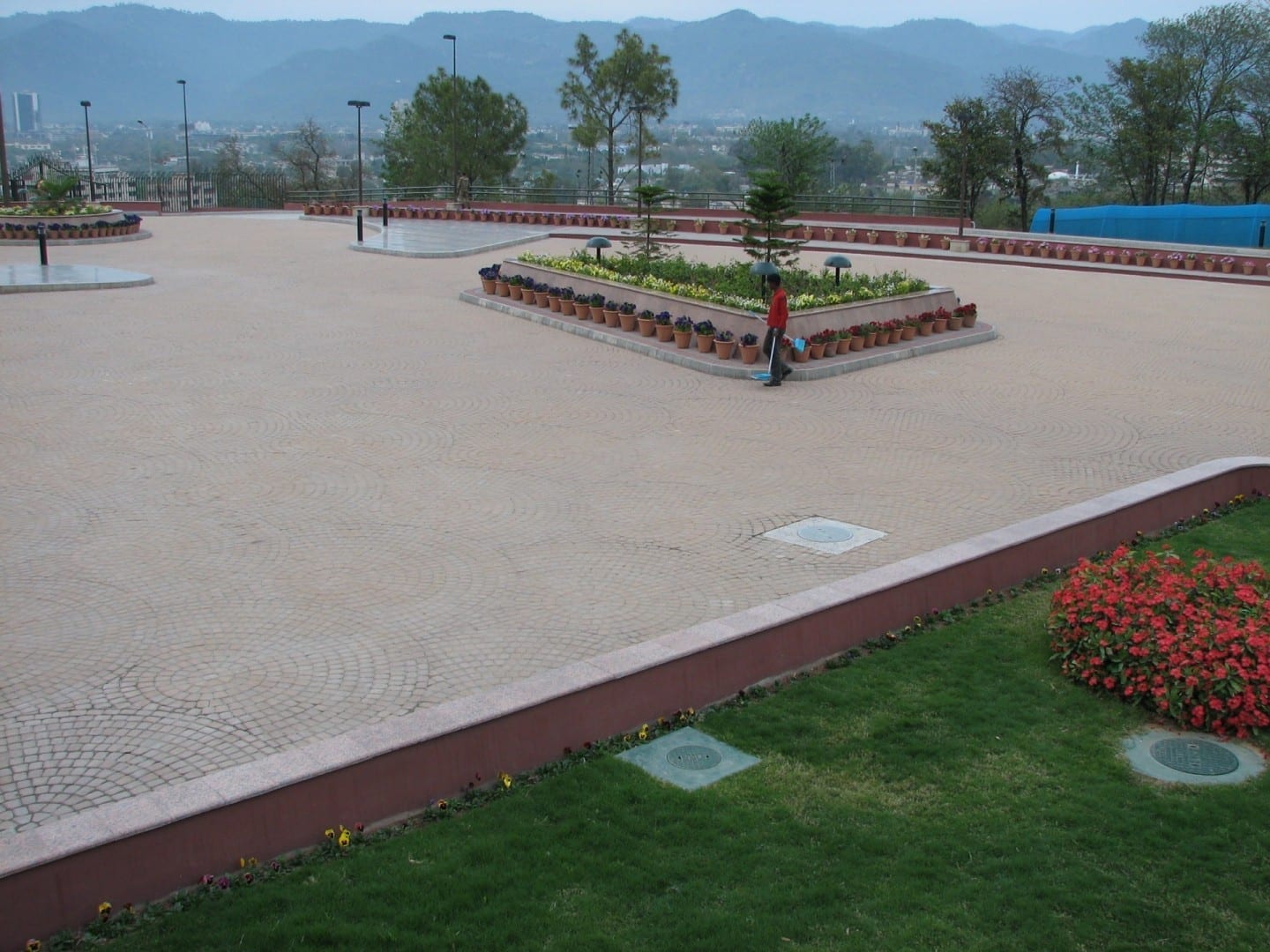 El sitio del Monumento a Pakistán Islamabad Pakistán