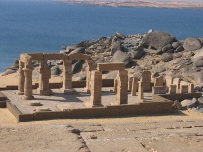 El templo de Gerf Hussein Asuán Egipto