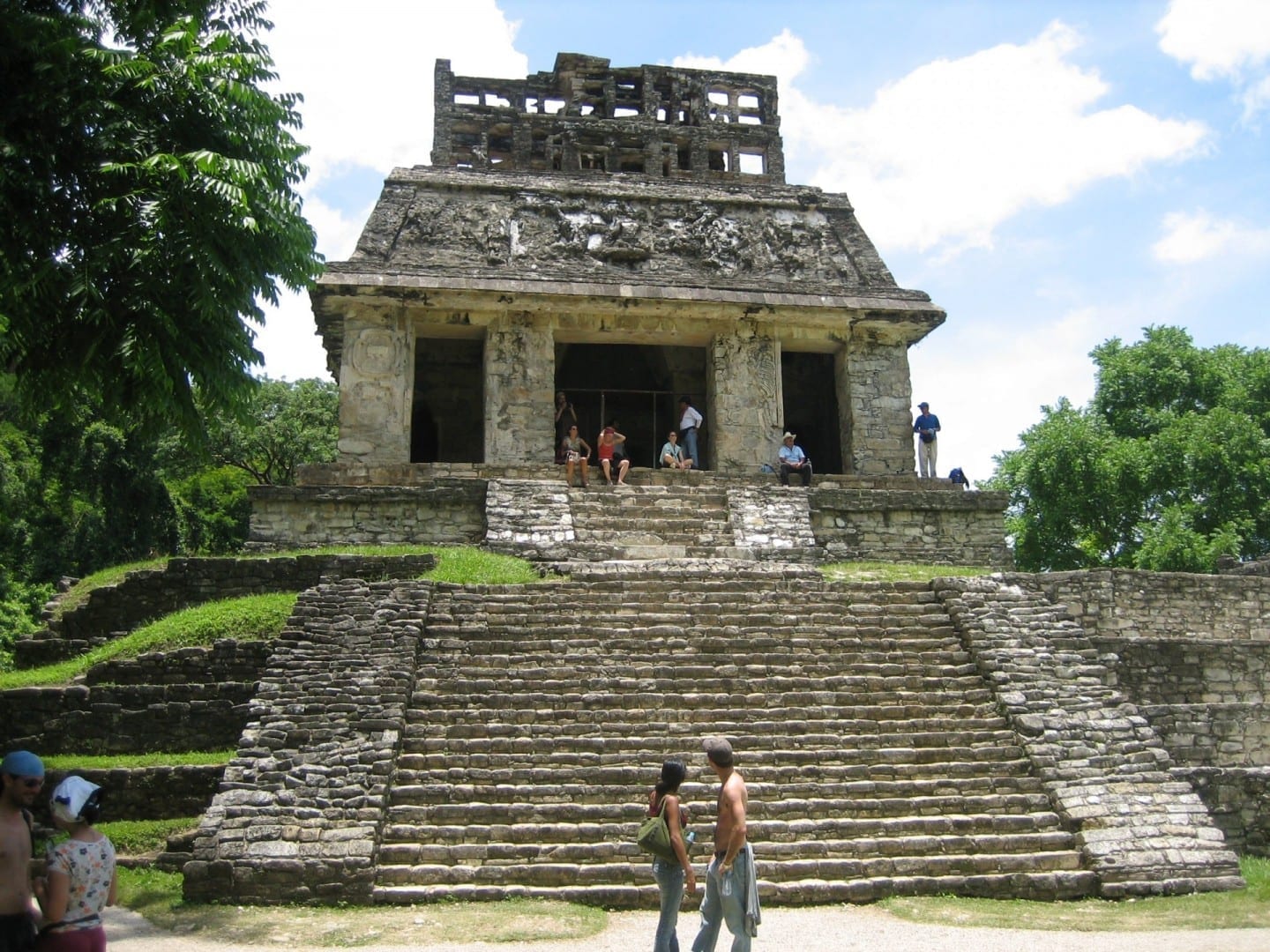 El templo de Palenque Palenque México