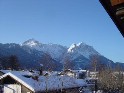 El Zugspitze es el punto más alto de Alemania. Garmisch-Partenkirchen Alemania