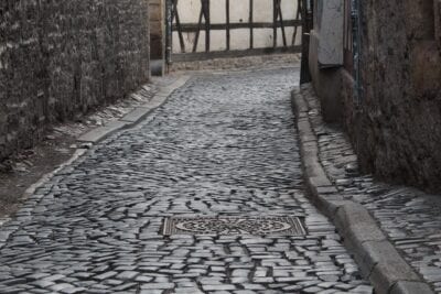 Erfurt Turingia Alemania Callejón Alemania