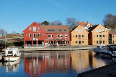 Fiskebrygga, Kristiansand. Kristiansand Noruega