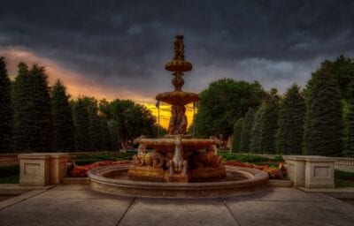 Fuente De Agua Broadmoor Hotel Colorado Springs Estados Unidos