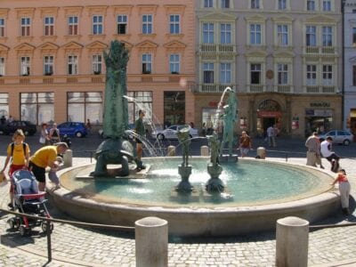 Fuente de Arion Olomouc República Checa