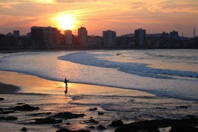 Gijón España De Viaje España