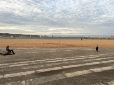 Gijón Madre Niño España