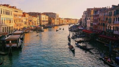 Gran Canal Venecia Italia Italia