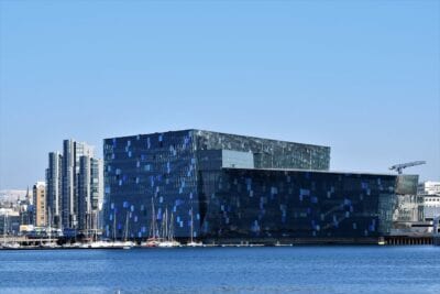Harpa Reykjavik Puerto Islandia