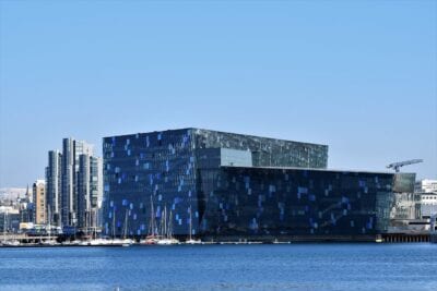 Harpa Reykjavik Puerto Islandia