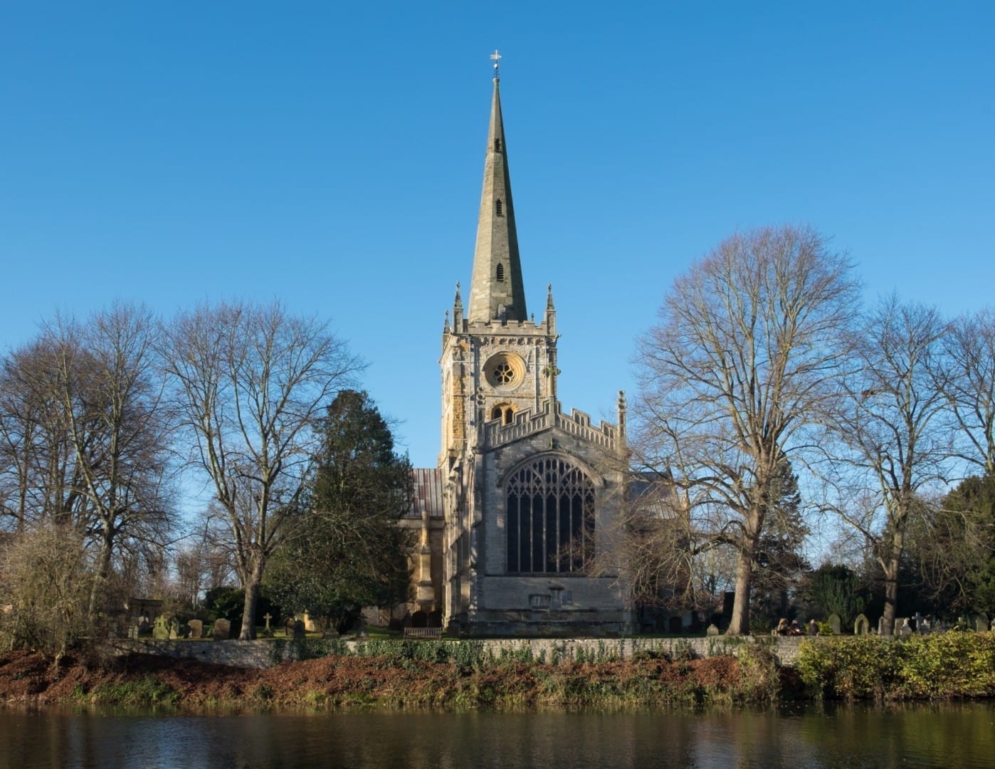 Iglesia de la Santísima Trinidad Stratford-upon-Avon Reino Unido