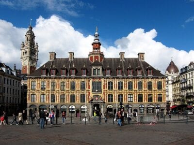 La antigua Bolsa de Valores Lille Francia