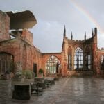 La antigua catedral de Coventry, conservada como una reliquia Coventry Reino Unido