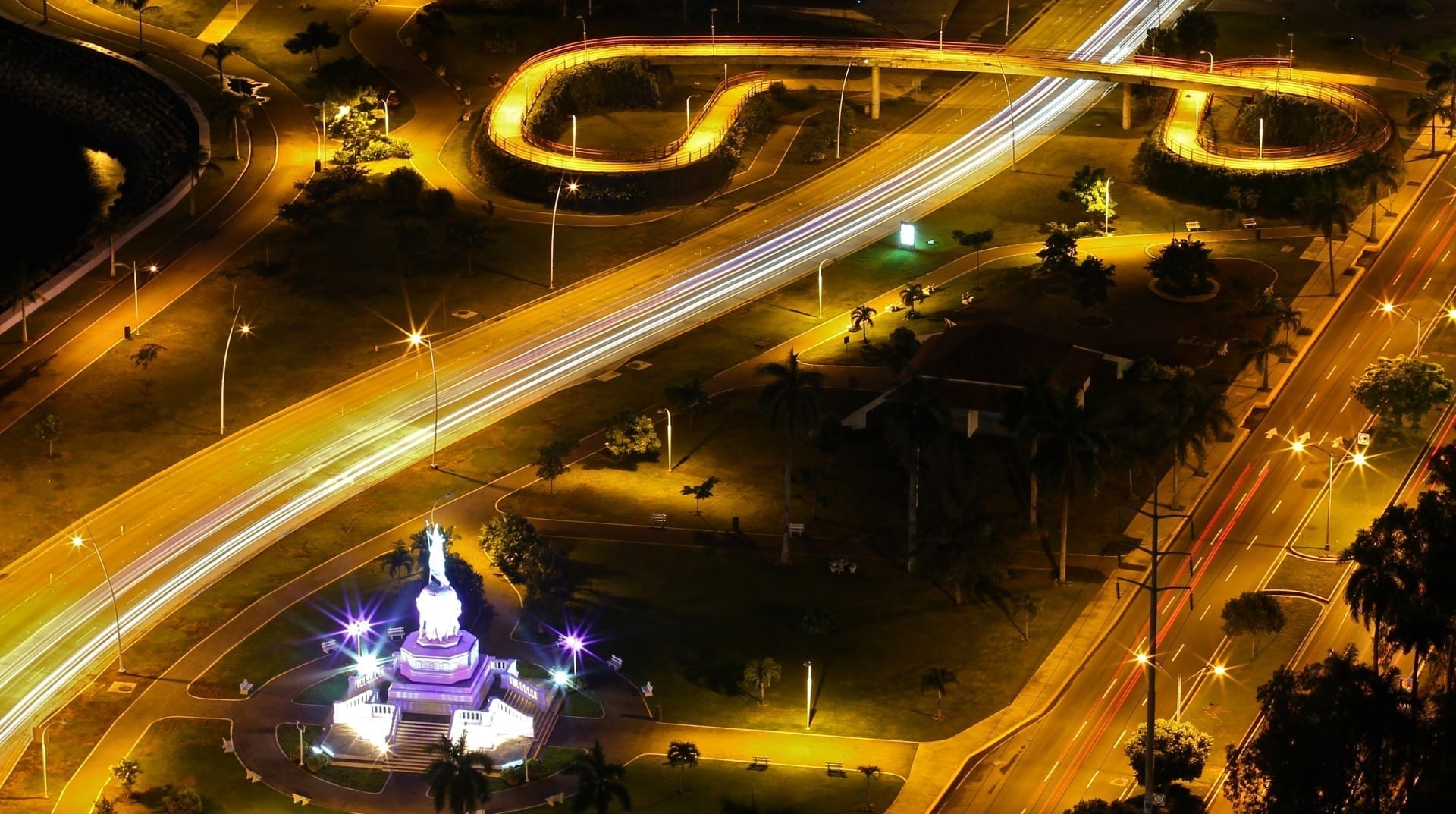 La ciudad de Panamá de noche Ciudad de Panamá Panamá