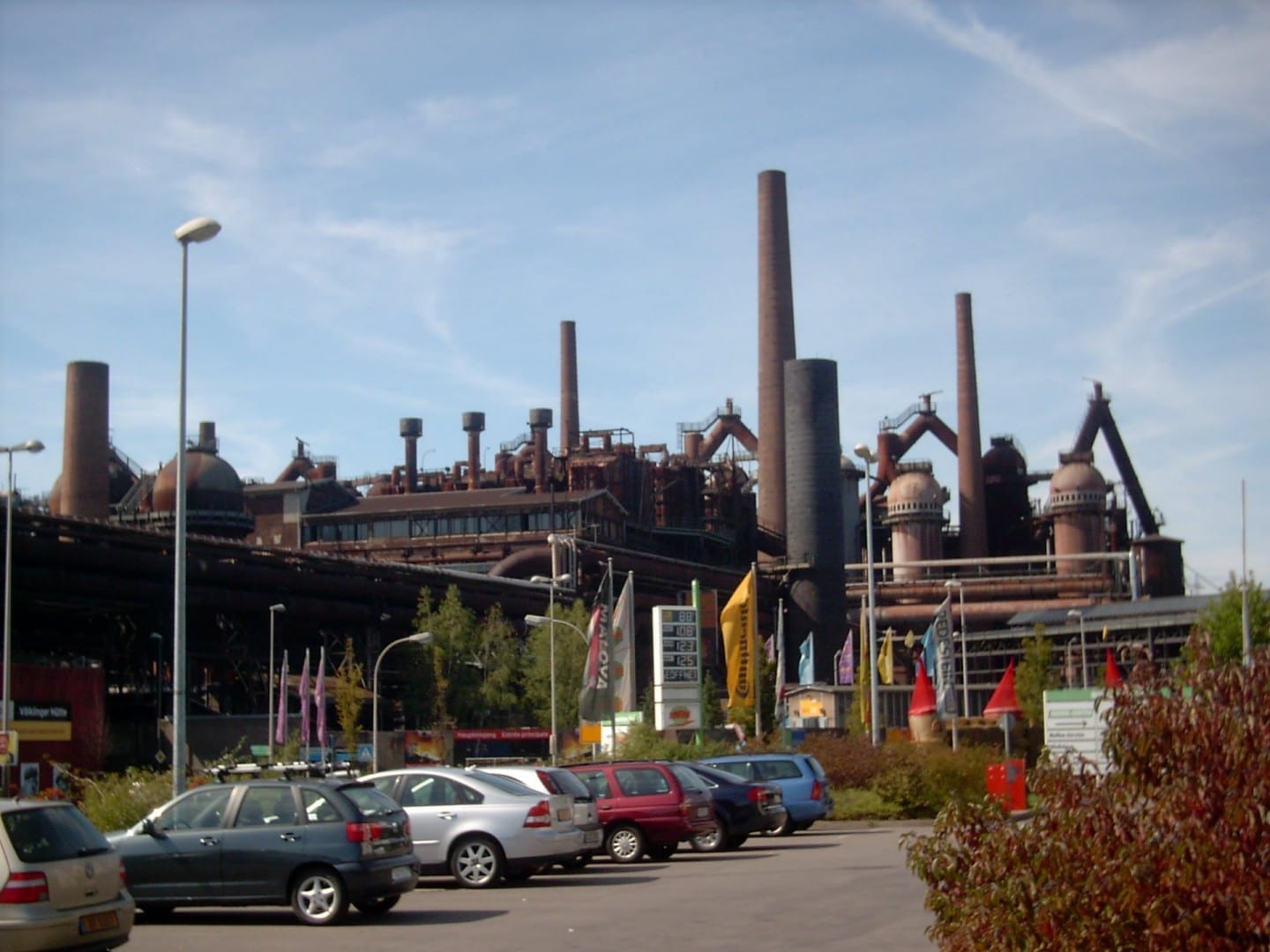 La fábrica de hierro de Völklingen Sarrebruck Alemania
