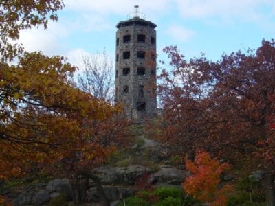 La icónica Torre de Enger de Duluth proporciona excelentes vistas de la ciudad. Duluth (Minnesota) Estados Unidos