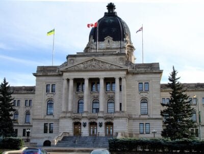La Legislatura de Saskatchewan Regina Canadá