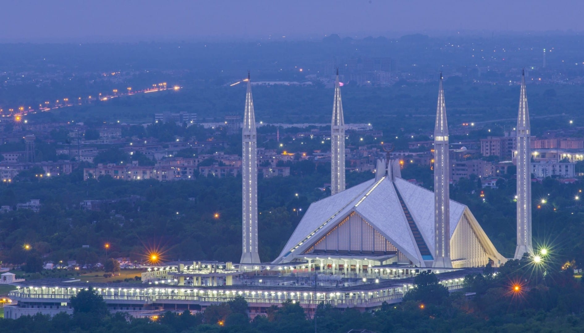 La mezquita nacional de Pakistán, Mezquita de Faisal Islamabad Pakistán